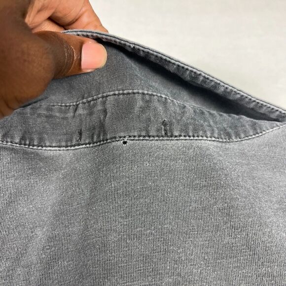 Standard James Perse Mens 5 XXL Gray Polo Shirt USA Made Lightweight Casual Top - Picture 11 of 11